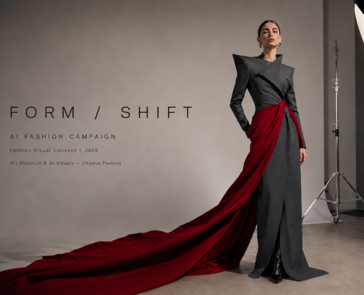 AI Fashion Campaign & Visual Concept — Интерфейсы, Брендинг на Dprofile