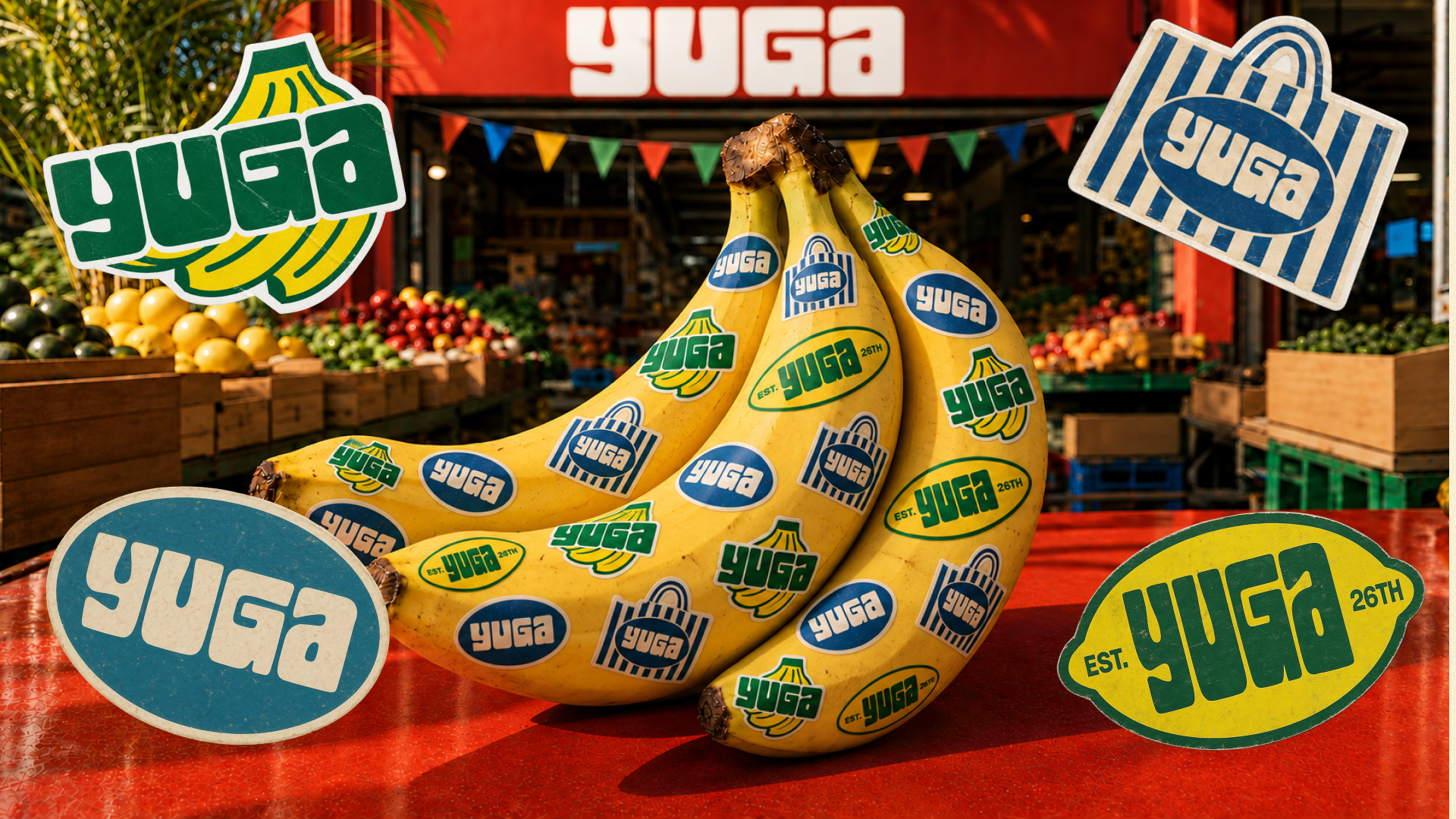 Рынок YUGA — Брендинг — Изображение №24 — Брендинг, Архитектура на Dprofile