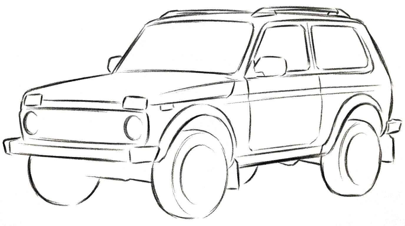 Концепт обновлённой Lada Niva — Изображение №2 — 3D, Промдизайн на Dprofile