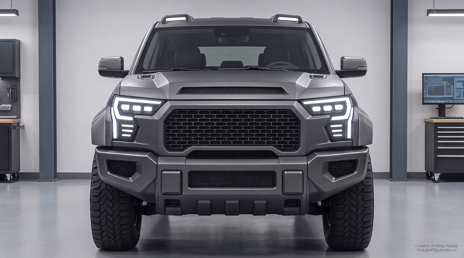 Концепт обновлённой Lada Niva — Изображение №6 — 3D, Промдизайн на Dprofile