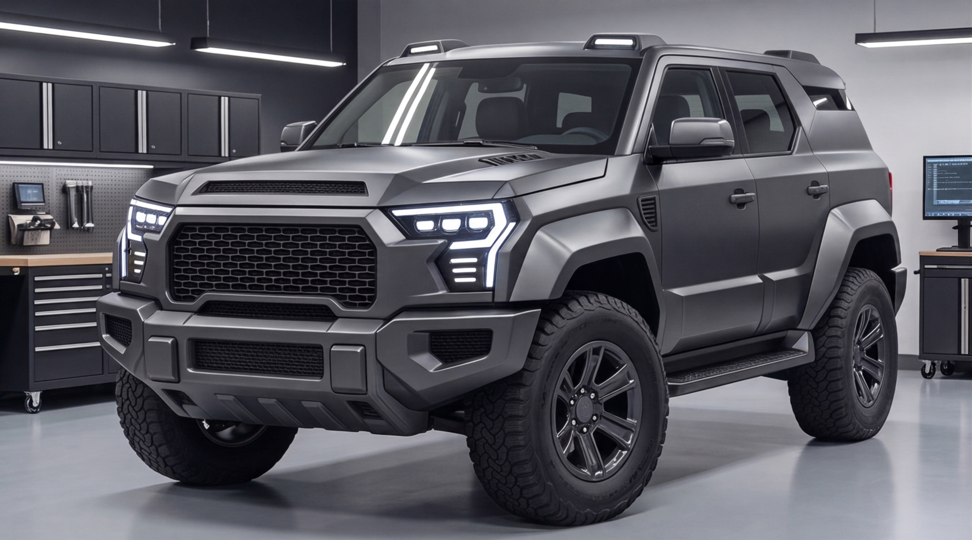 Визуализация авто - концепт Lada Niva — Изображение №5 — 3D, Промдизайн на Dprofile