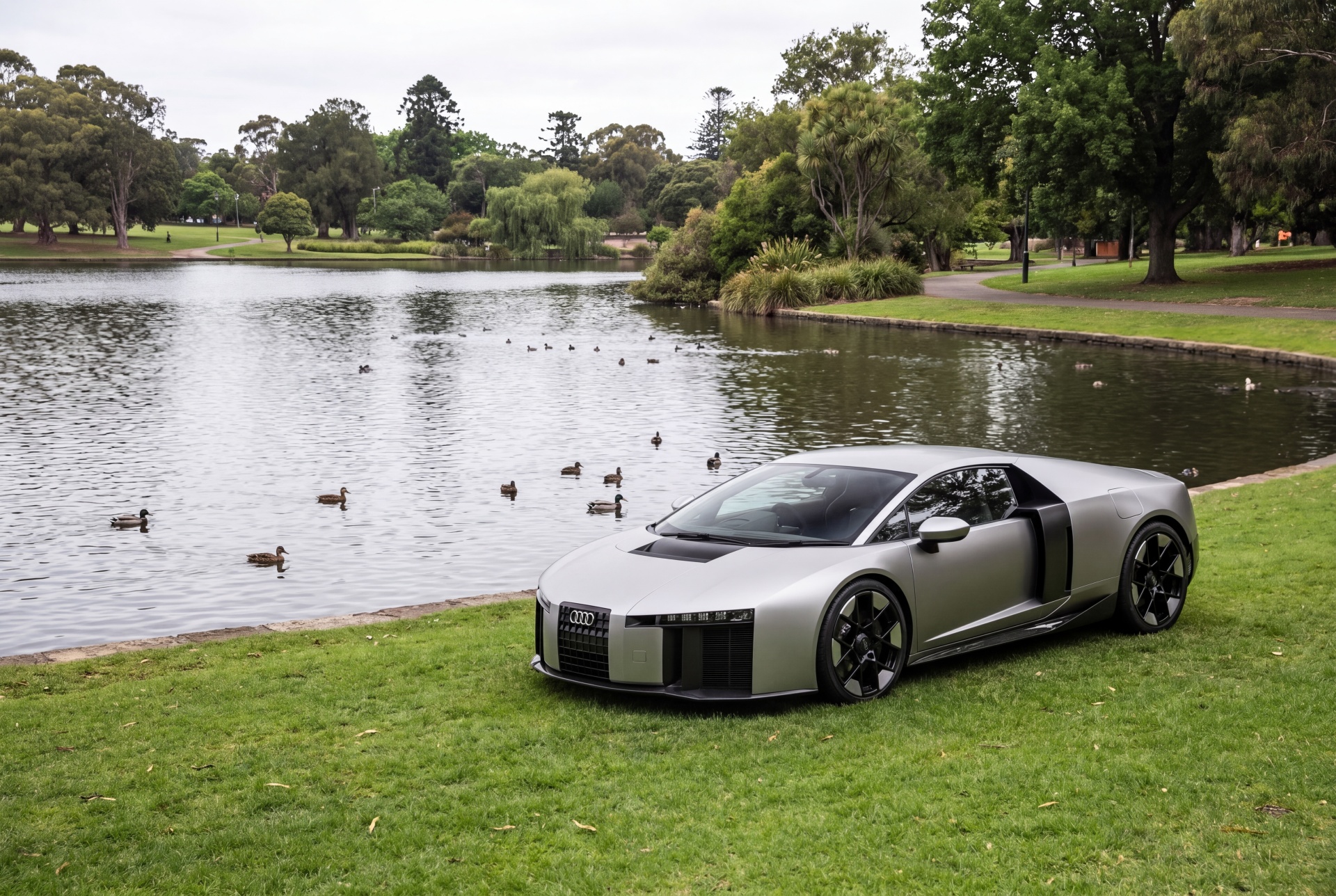 Визуализация Audi Nuvolari для рекламы — Изображение №12 — 3D, Промдизайн на Dprofile