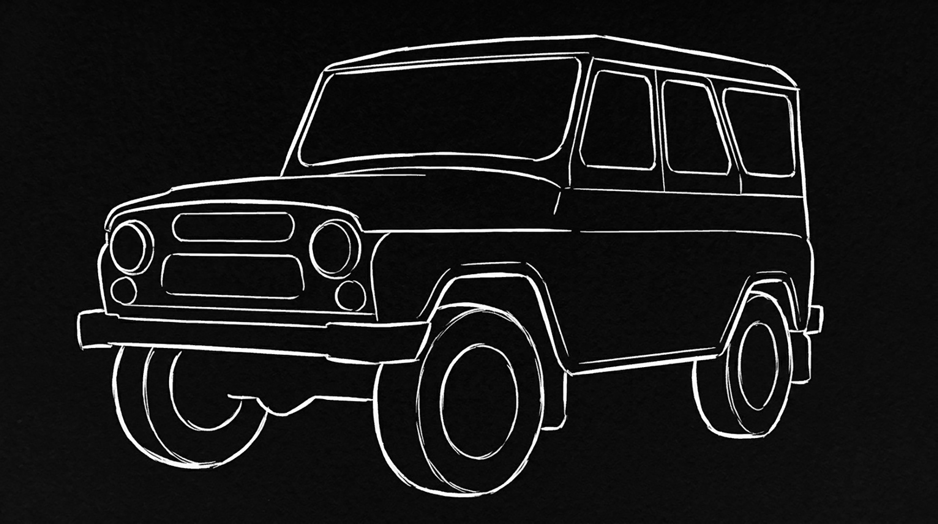Визуализация авто - концепт УАЗ — Изображение №2 — 3D, Промдизайн на Dprofile
