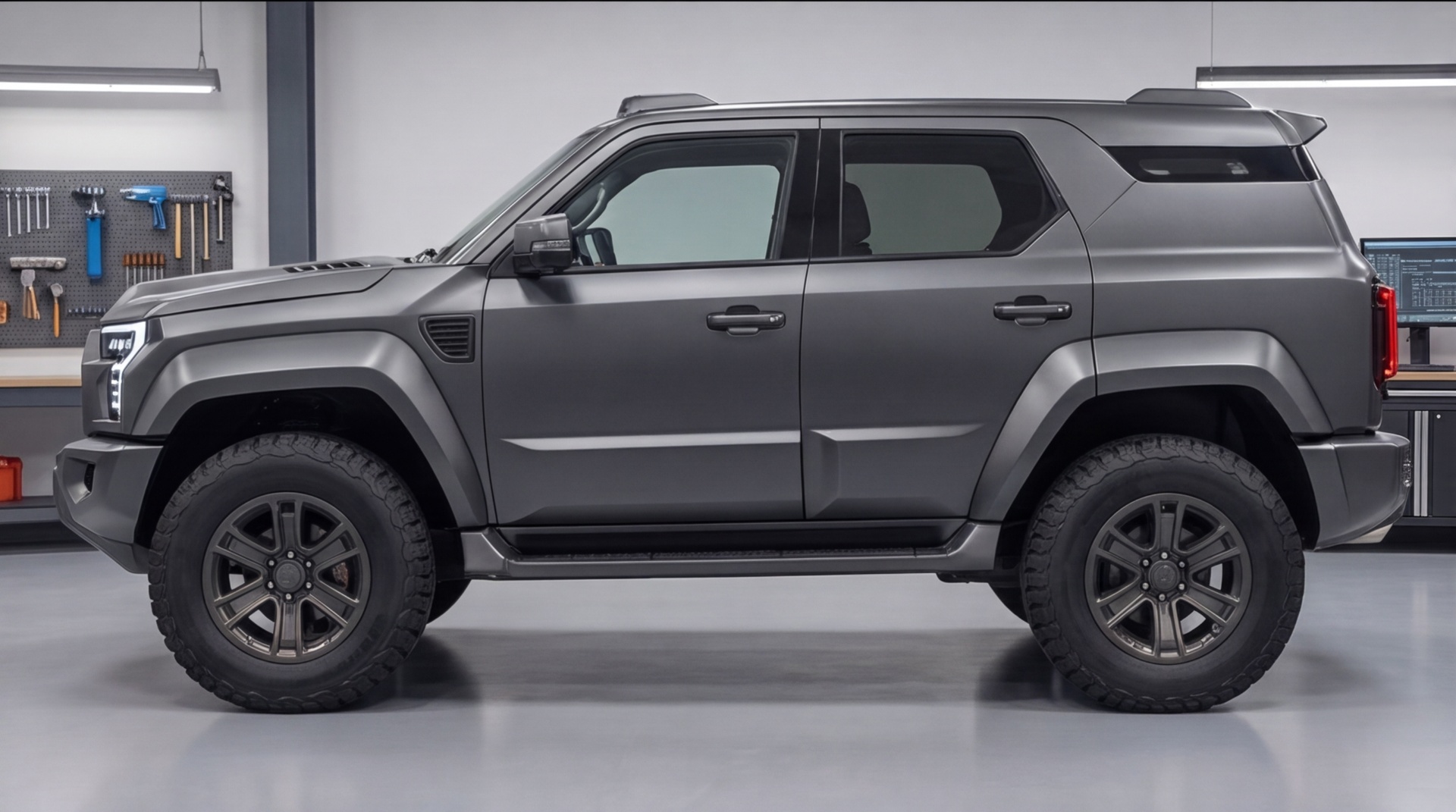 Визуализация авто - концепт Lada Niva — Изображение №7 — 3D, Промдизайн на Dprofile