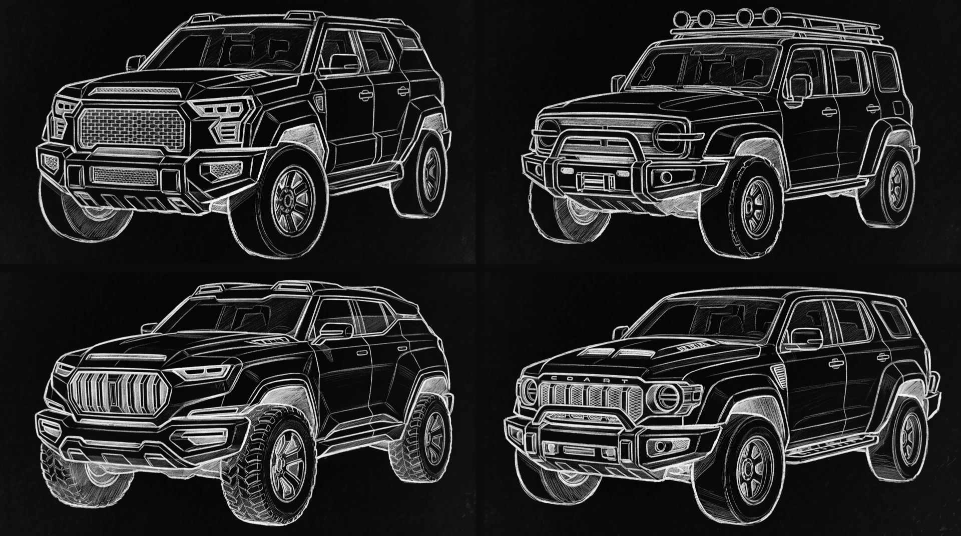 Визуализация авто - концепт Lada Niva — Изображение №3 — 3D, Промдизайн на Dprofile