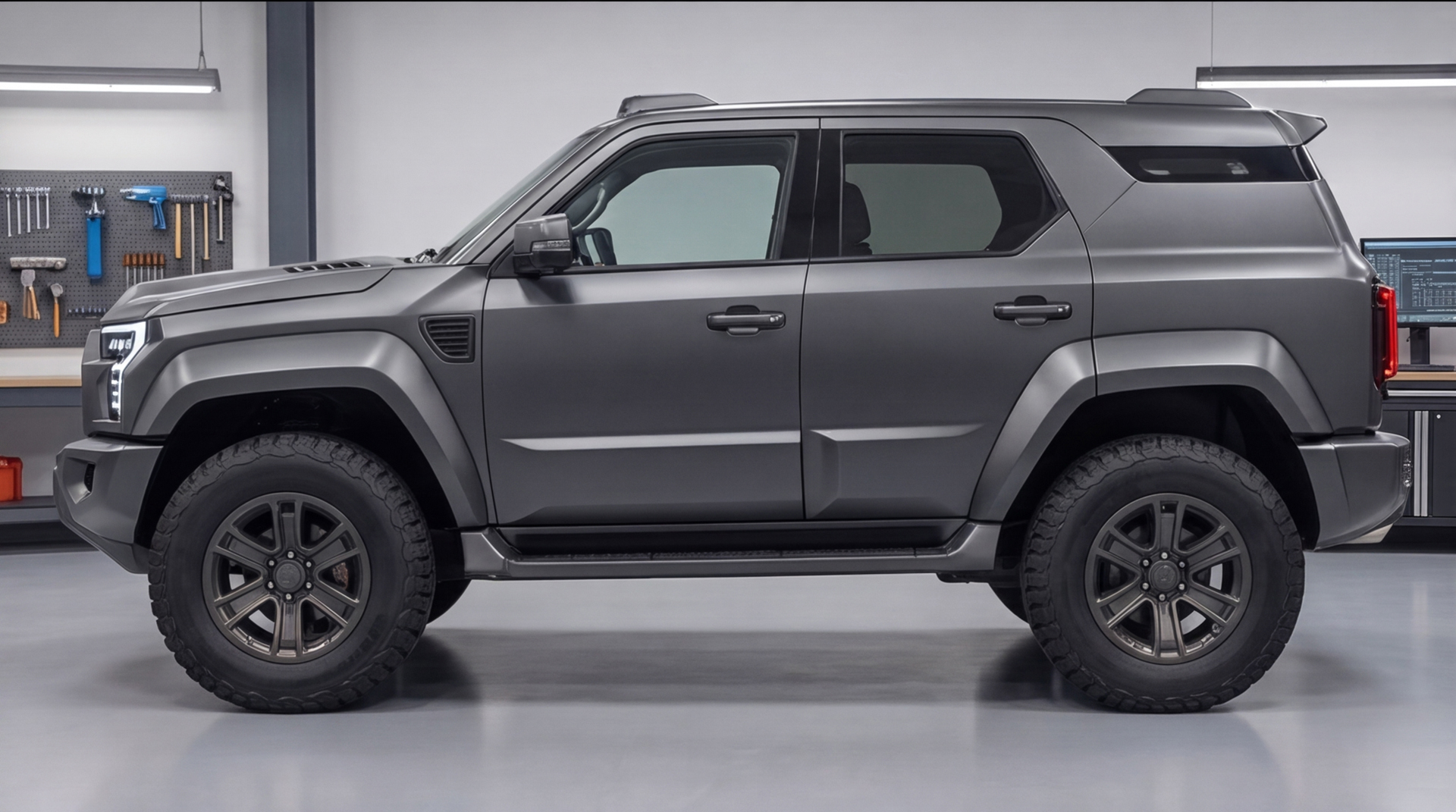 Визуализация авто - концепт Lada Niva — Изображение №7 — 3D, Промдизайн на Dprofile