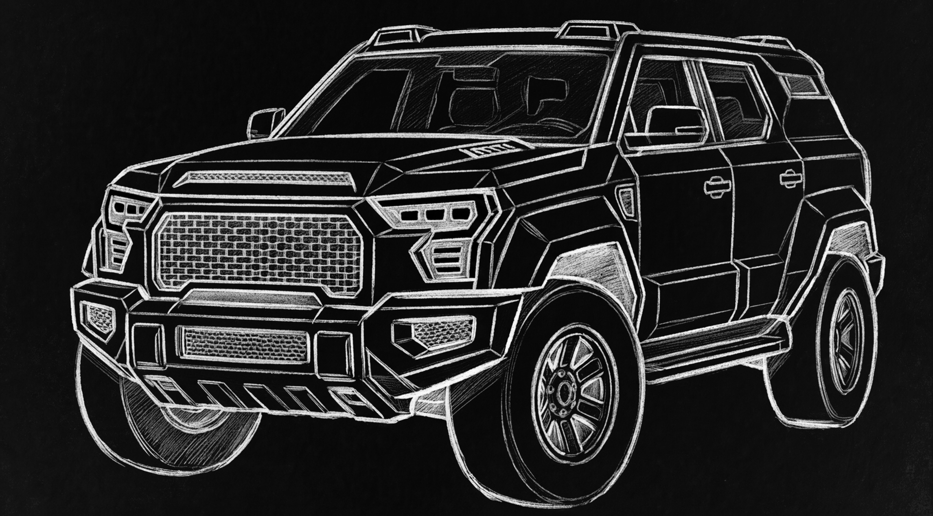 Визуализация авто - концепт Lada Niva — Изображение №4 — 3D, Промдизайн на Dprofile