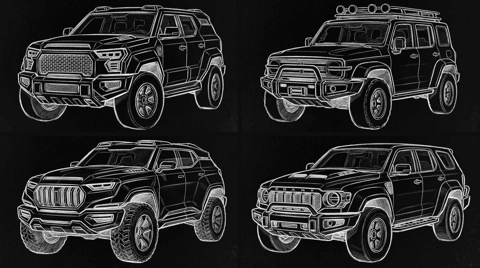 Визуализация авто - концепт Lada Niva — Изображение №3 — 3D, Промдизайн на Dprofile