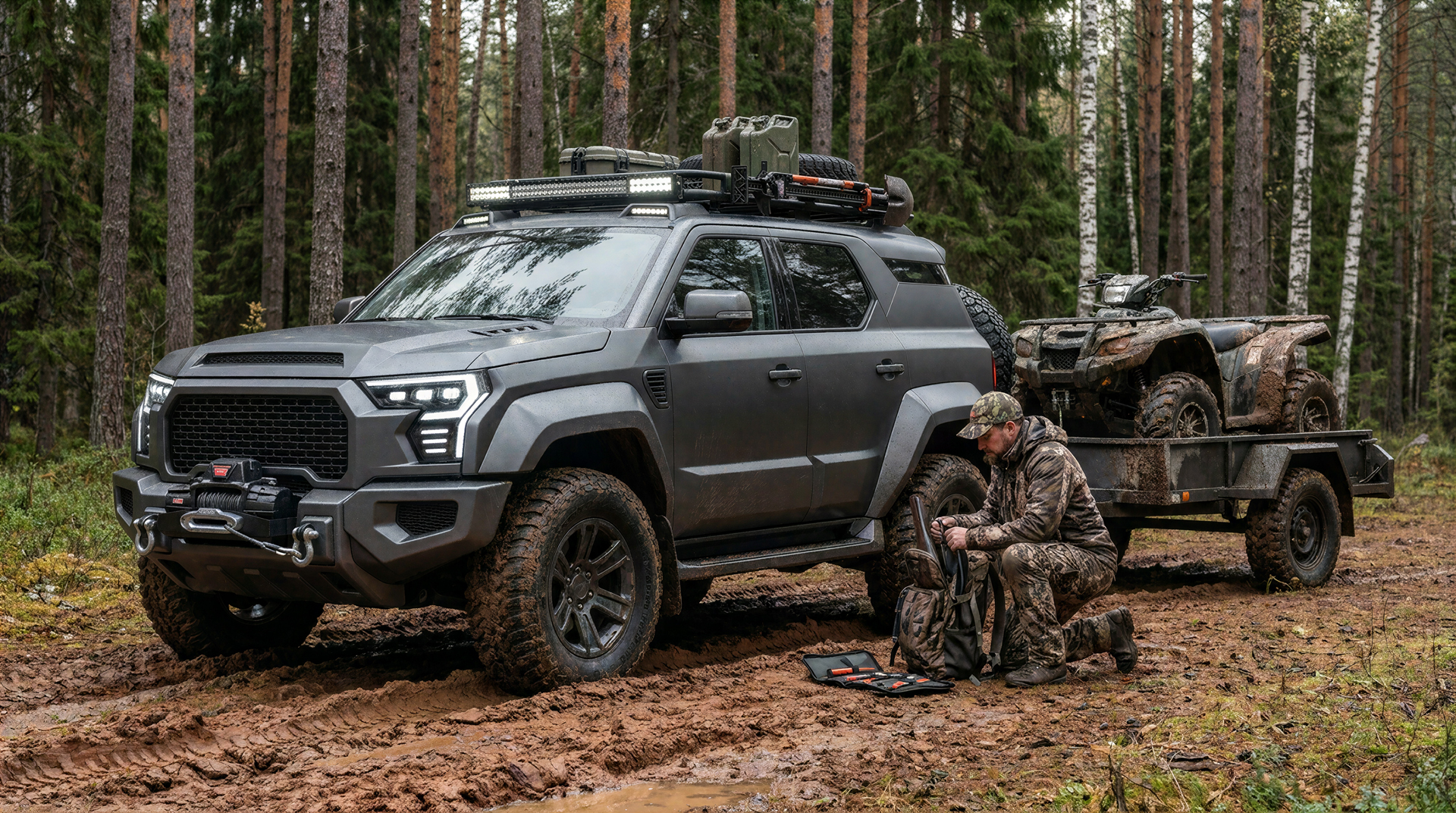 Визуализация авто - концепт Lada Niva — Изображение №21 — 3D, Промдизайн на Dprofile