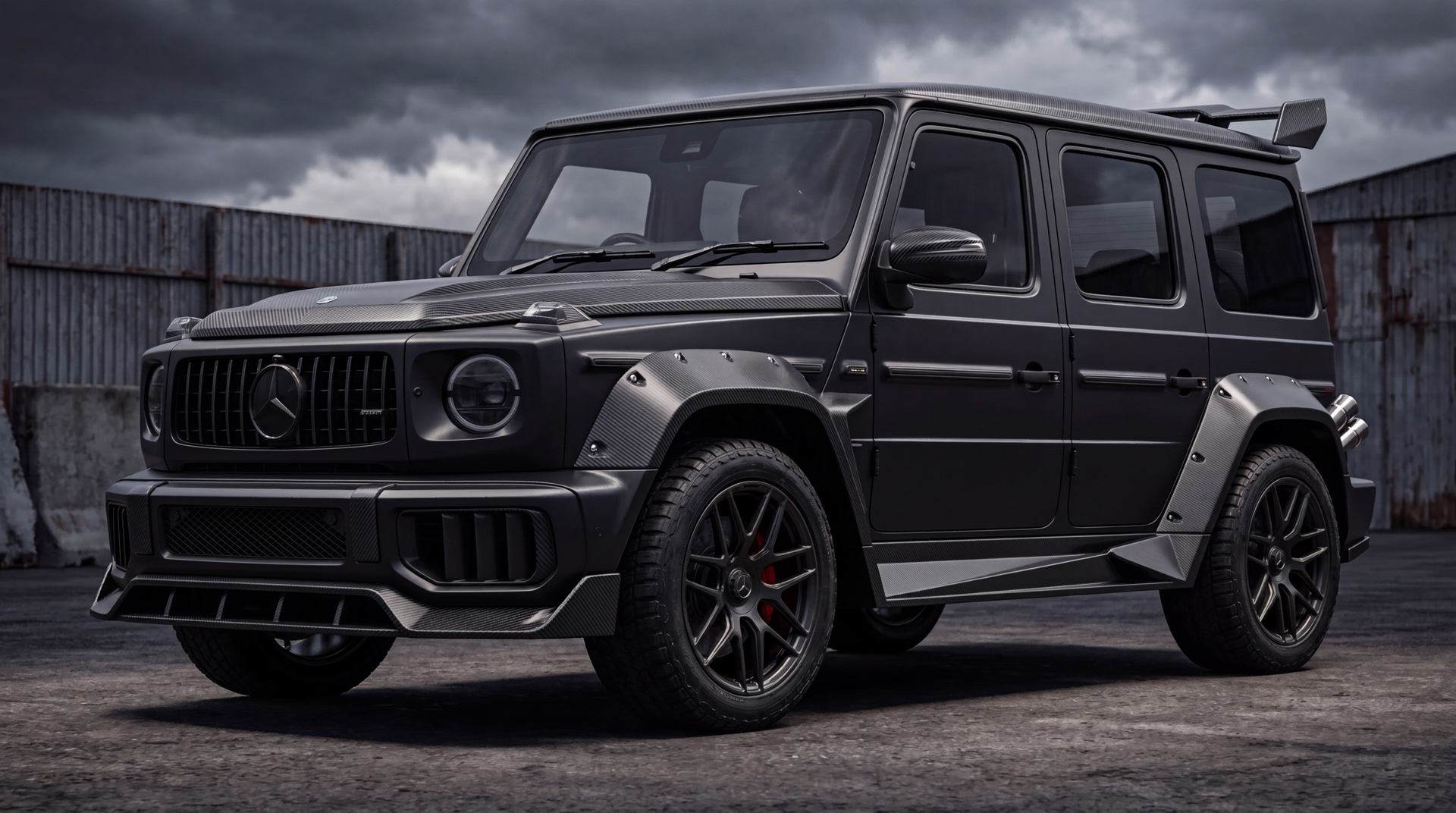 Визуализация авто Mercedes G-класс в тюнинге — Изображение №5 — 3D, Промдизайн на Dprofile