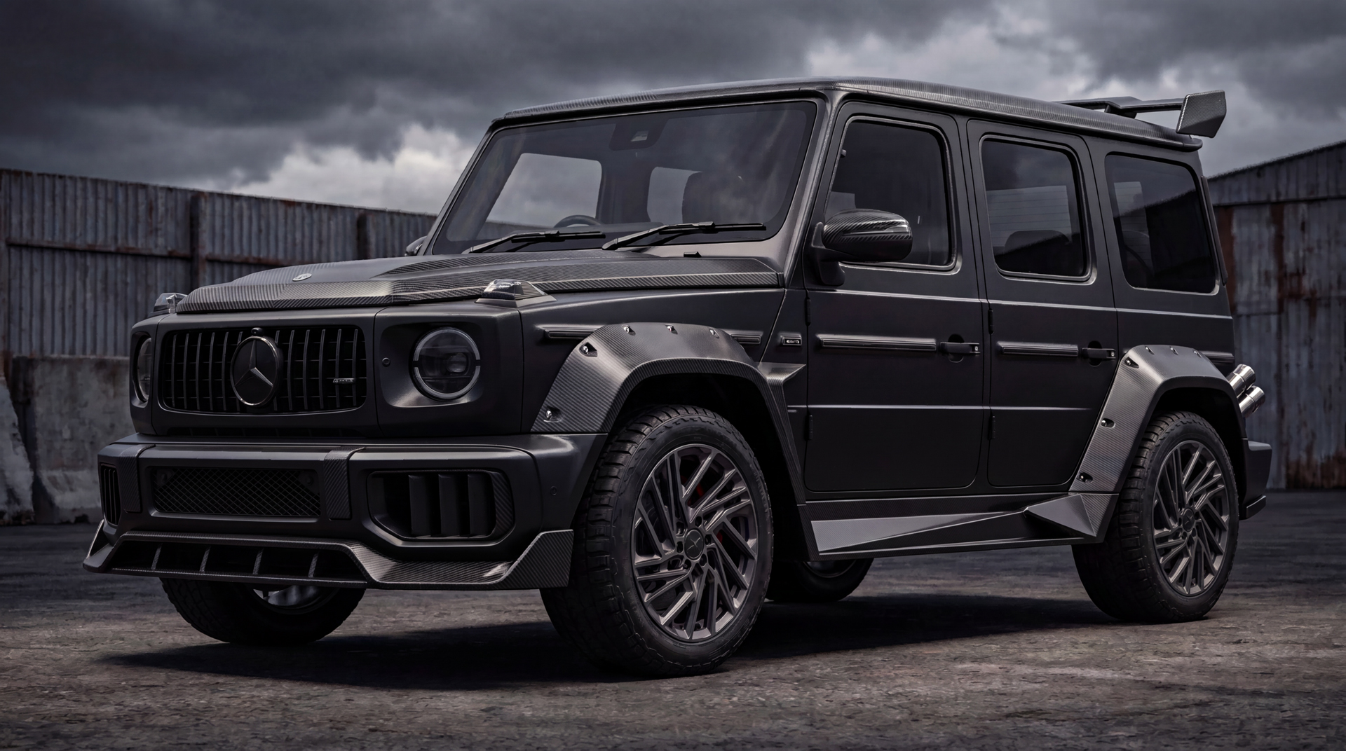 Визуализация авто Mercedes G-класс в тюнинге — Изображение №16 — 3D, Промдизайн на Dprofile
