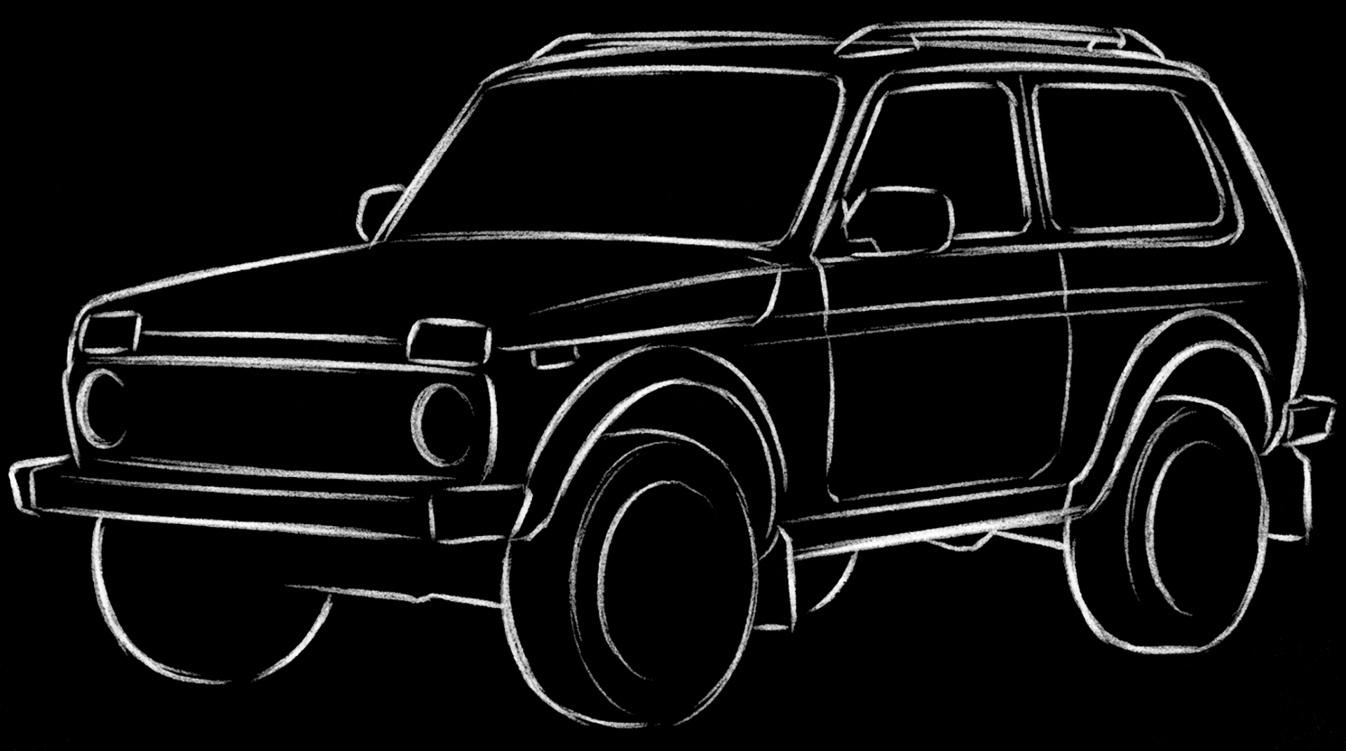 Визуализация авто - концепт Lada Niva — Изображение №2 — 3D, Промдизайн на Dprofile
