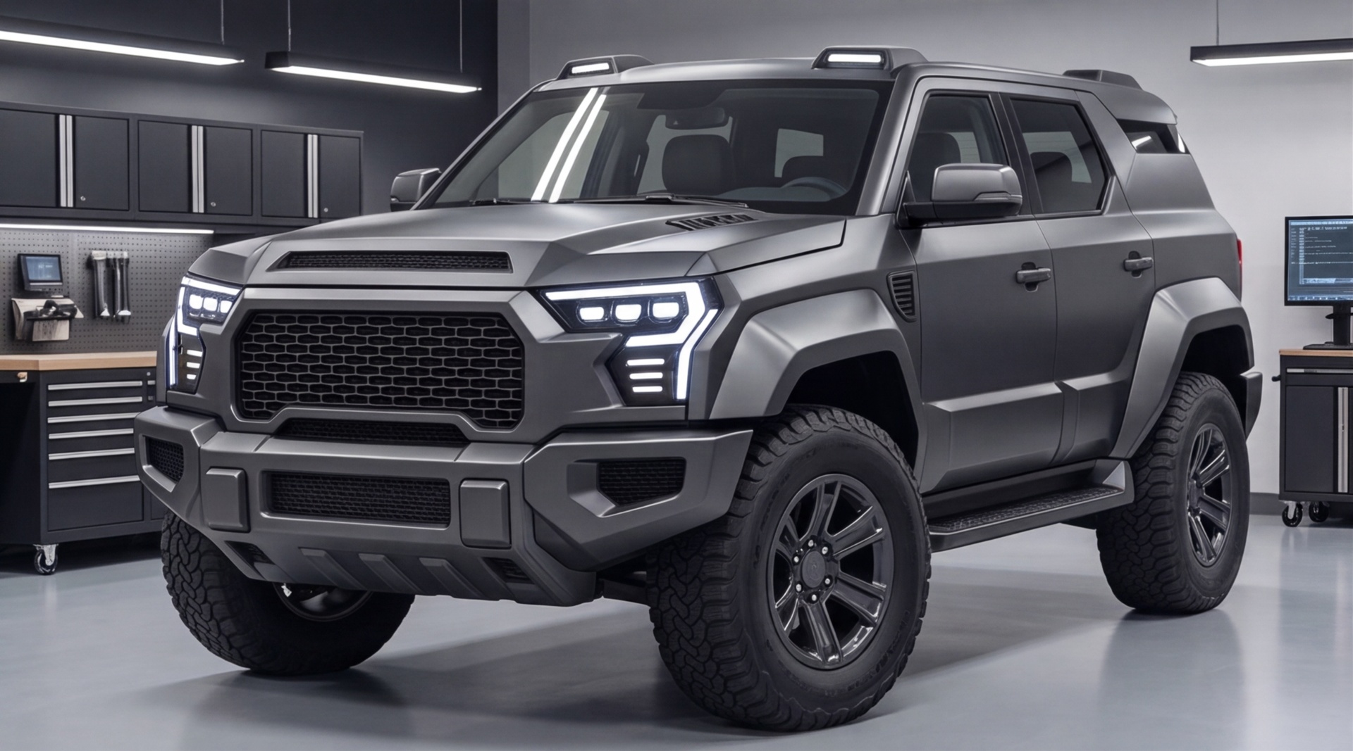 Визуализация авто - концепт Lada Niva — Изображение №5 — 3D, Промдизайн на Dprofile