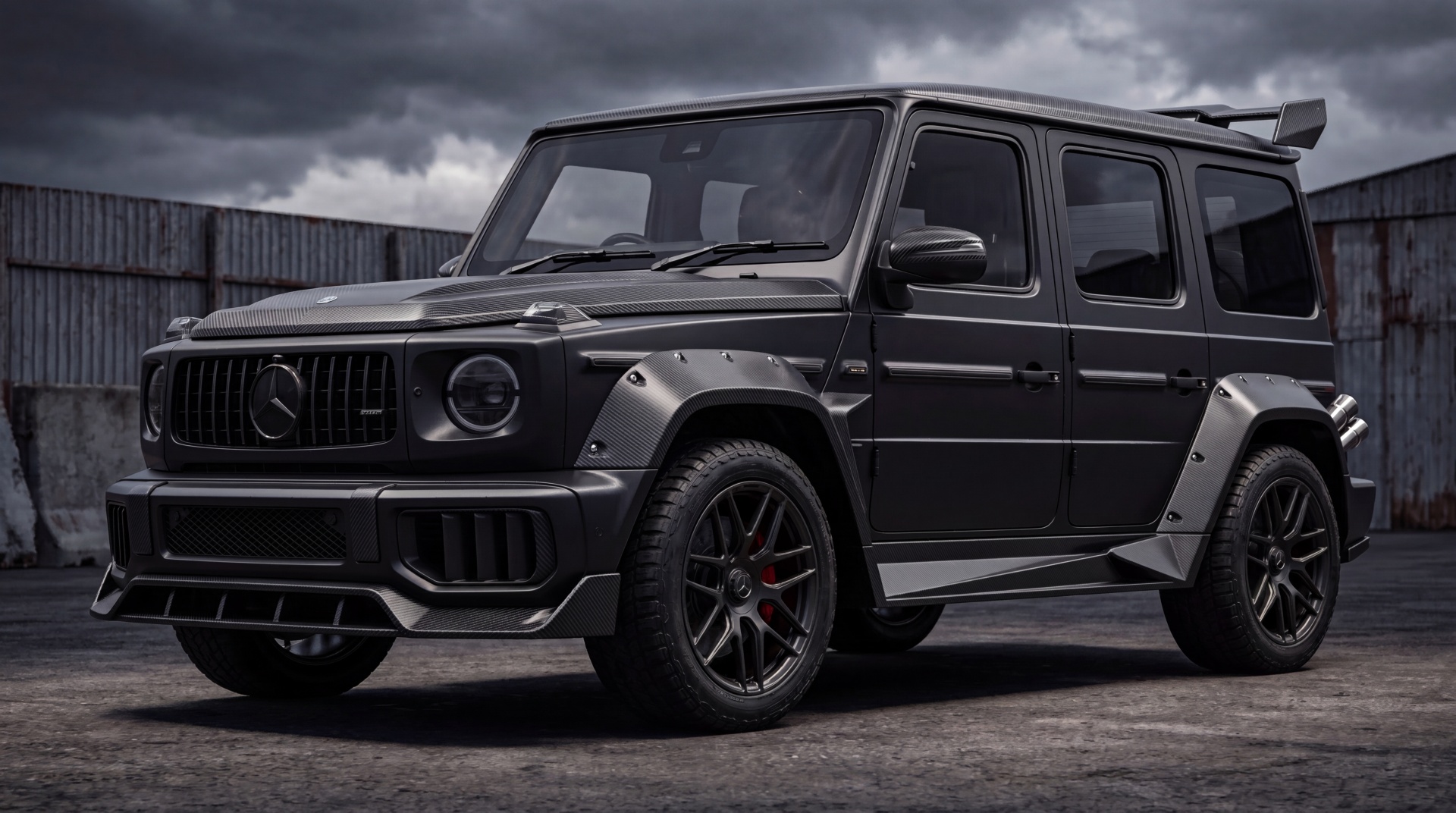 Визуализация авто Mercedes G-класс в тюнинге — Изображение №5 — 3D, Промдизайн на Dprofile