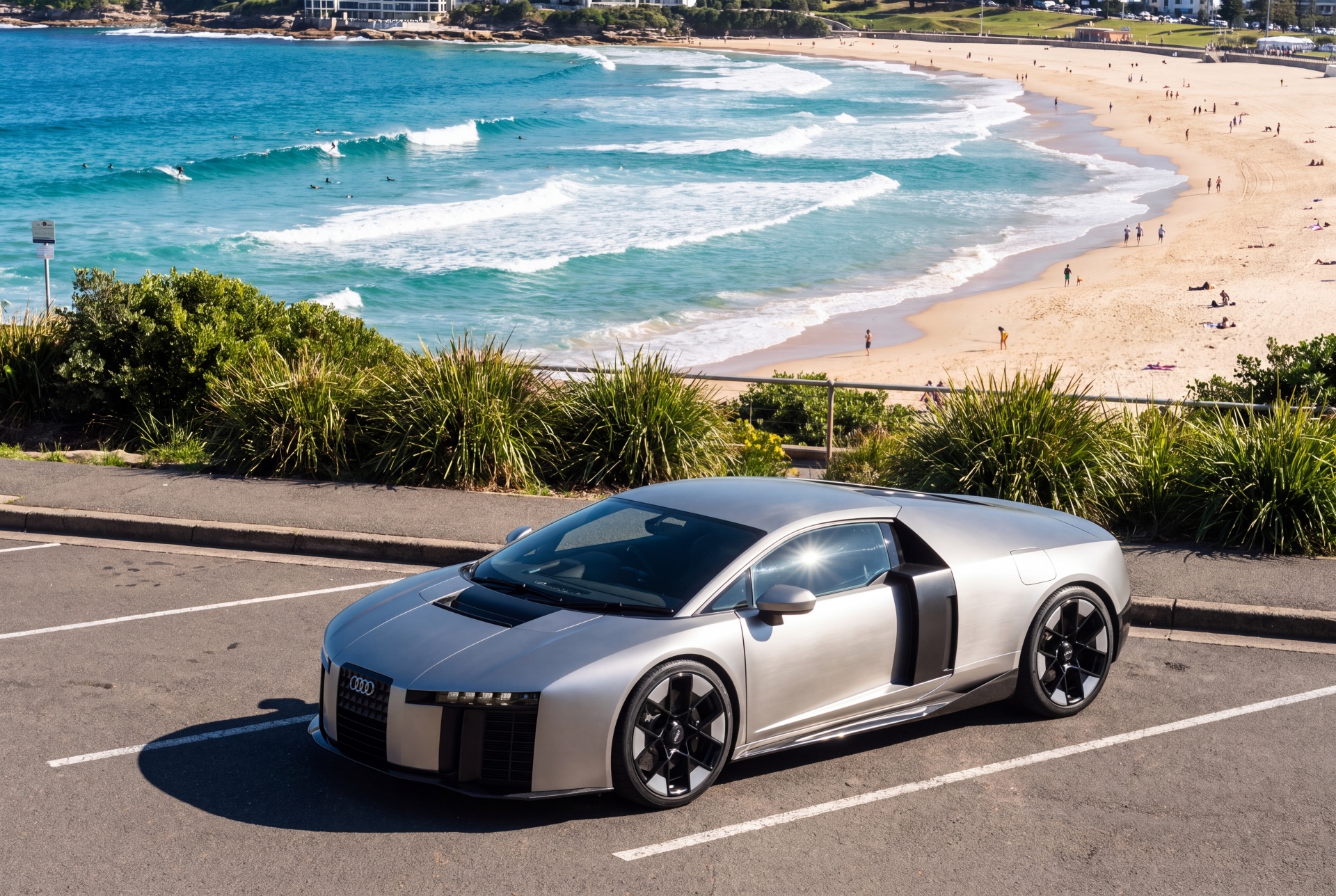 Визуализация Audi Nuvolari для рекламы — Изображение №13 — 3D, Промдизайн на Dprofile