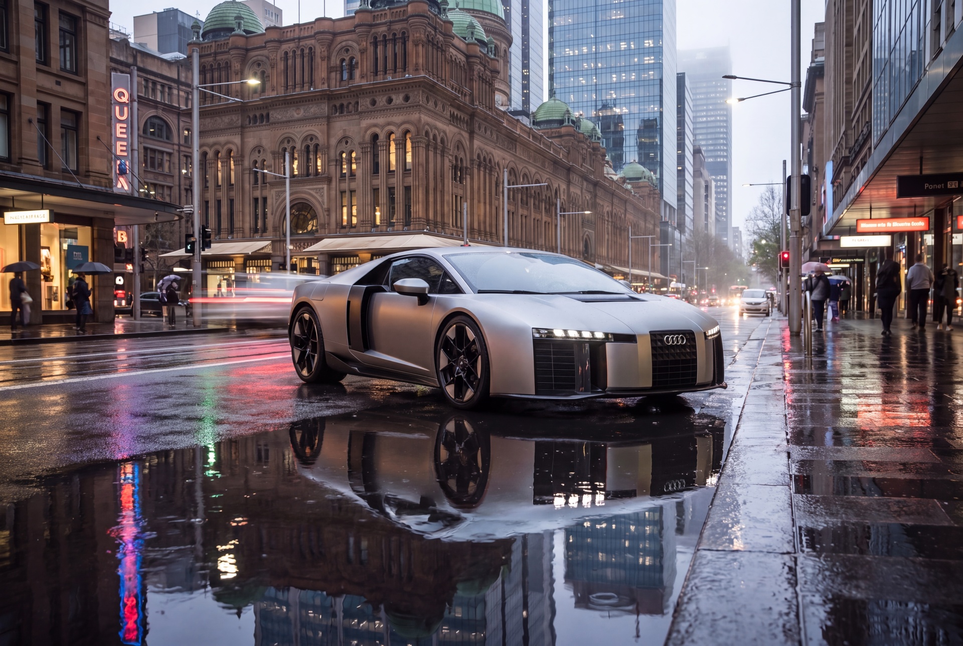 Визуализация Audi Nuvolari для рекламы — Изображение №15 — 3D, Промдизайн на Dprofile