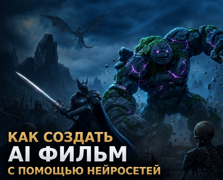 Создание фэнтези-трейлера с помощью ИИ — Нейро на Dprofile