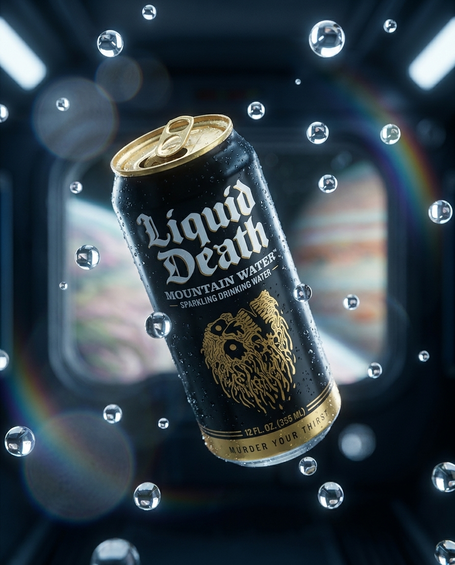 LIQUID DEATH / SPECULATIVE CAMPAIGN — Изображение №2 — Маркетинг, Нейро на Dprofile