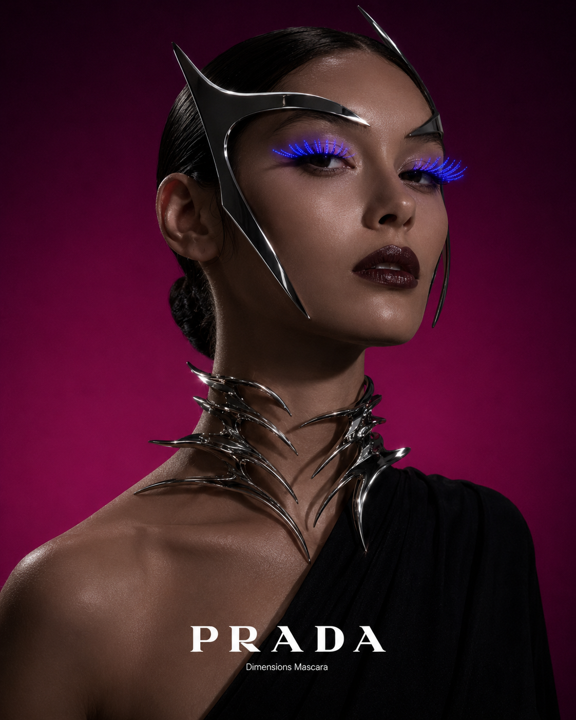 PRADA. "PIXEL MASCARA" — Изображение №19 — Иллюстрация, Нейро на Dprofile