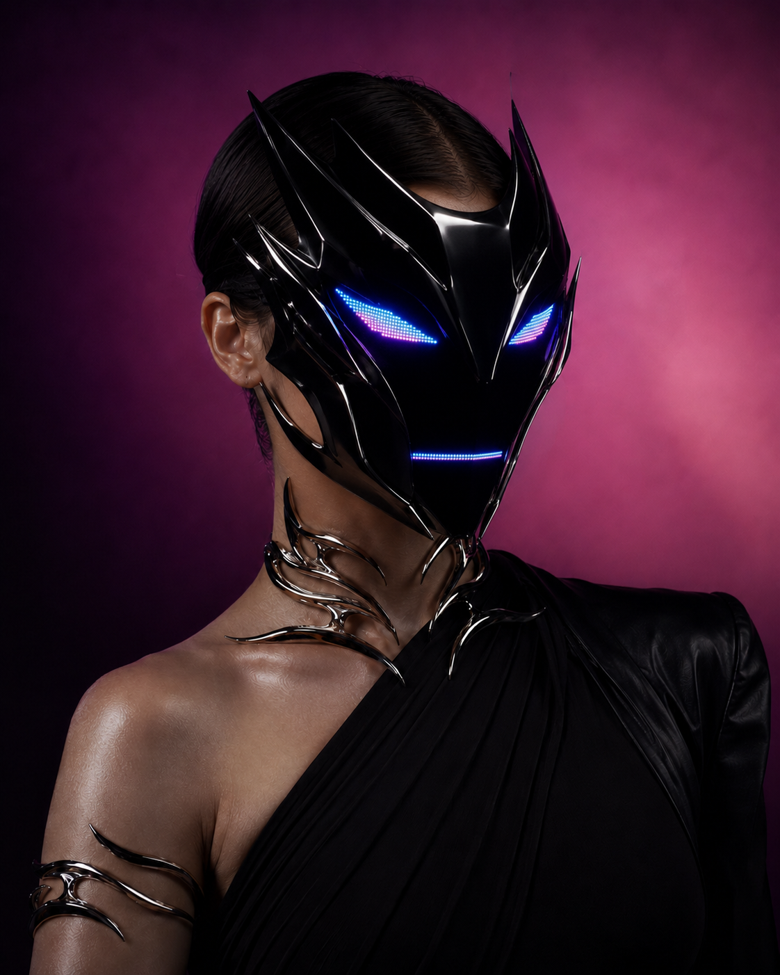 PRADA beauty gadget. Mask Concept — Изображение №14 — Иллюстрация, Нейро на Dprofile
