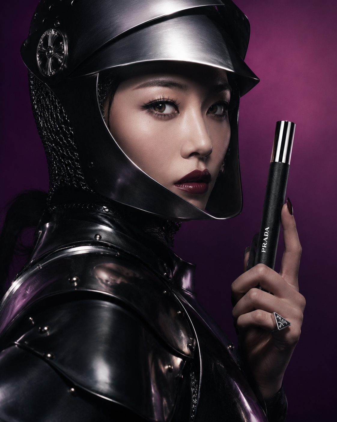 PRADA CONCEPT. THE GAZE IS THE BLADE — Изображение №2 — Иллюстрация, Нейро на Dprofile