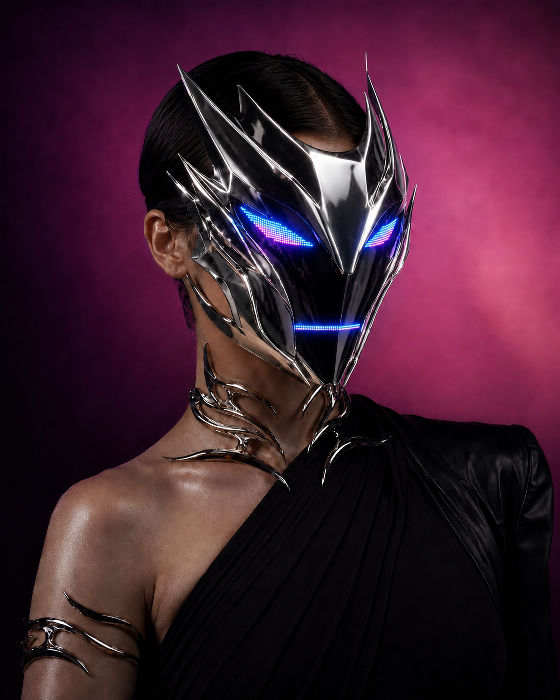 PRADA beauty gadget. Mask Concept — Изображение №13 — Иллюстрация, Нейро на Dprofile