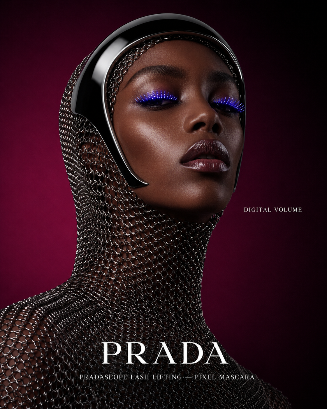 PRADA. "PIXEL MASCARA" — Изображение №12 — Иллюстрация, Нейро на Dprofile