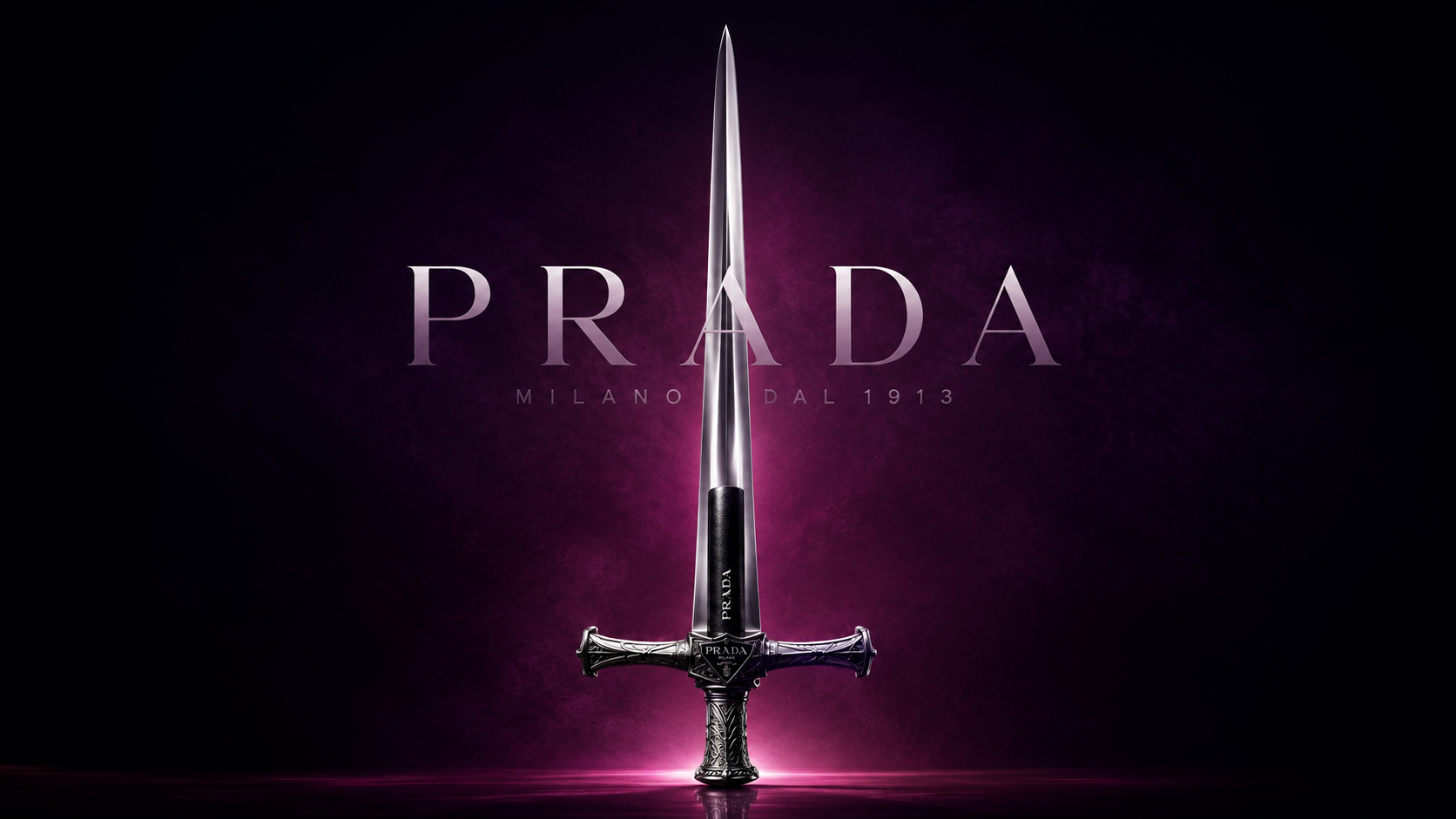 PRADA CONCEPT. THE GAZE IS THE BLADE — Изображение №1 — Иллюстрация, Нейро на Dprofile