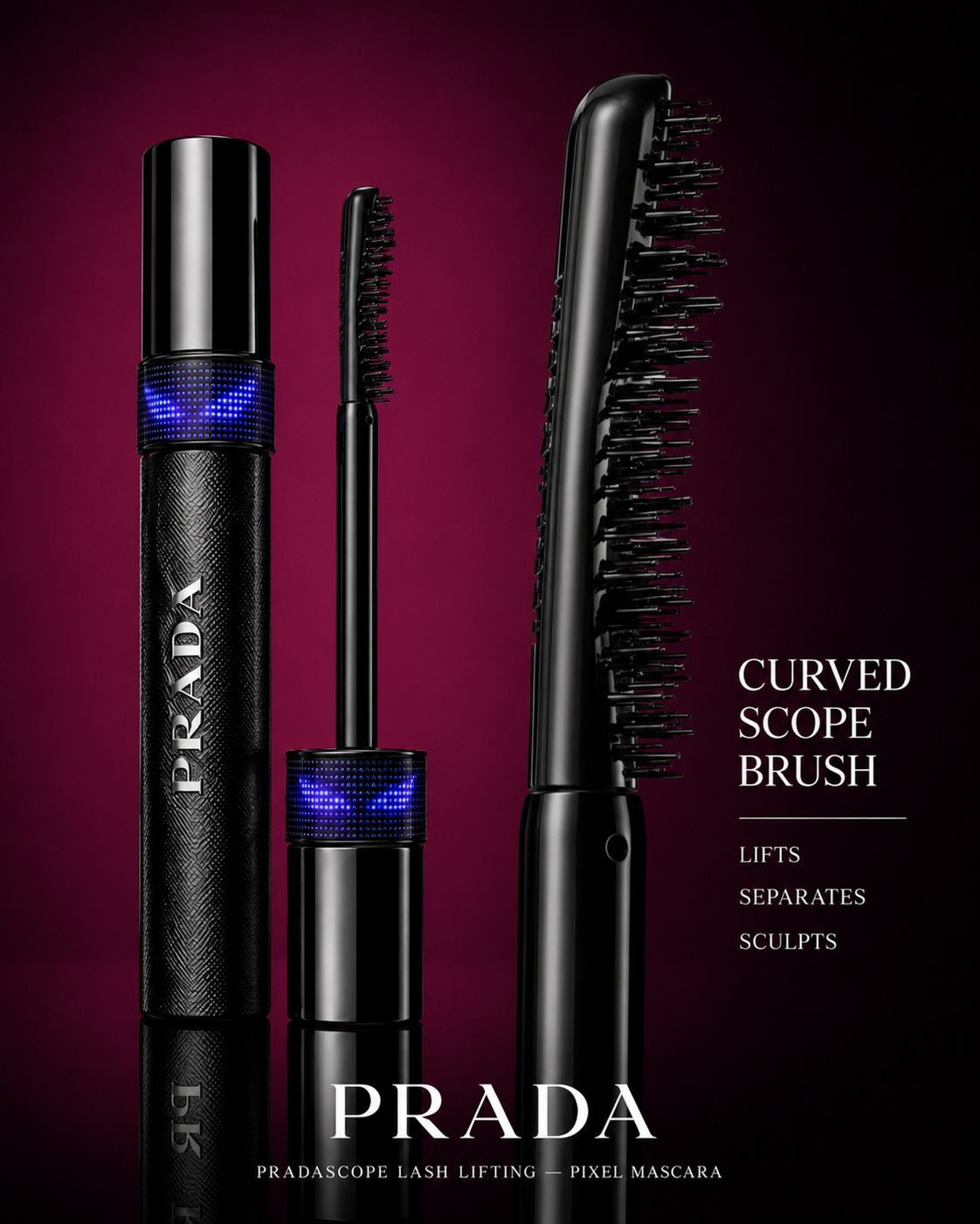 PRADA. "PIXEL MASCARA" — Изображение №16 — Иллюстрация, Нейро на Dprofile
