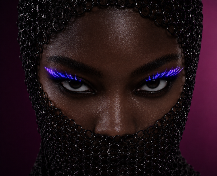 PRADA. "PIXEL MASCARA" — Иллюстрация, Нейро на Dprofile