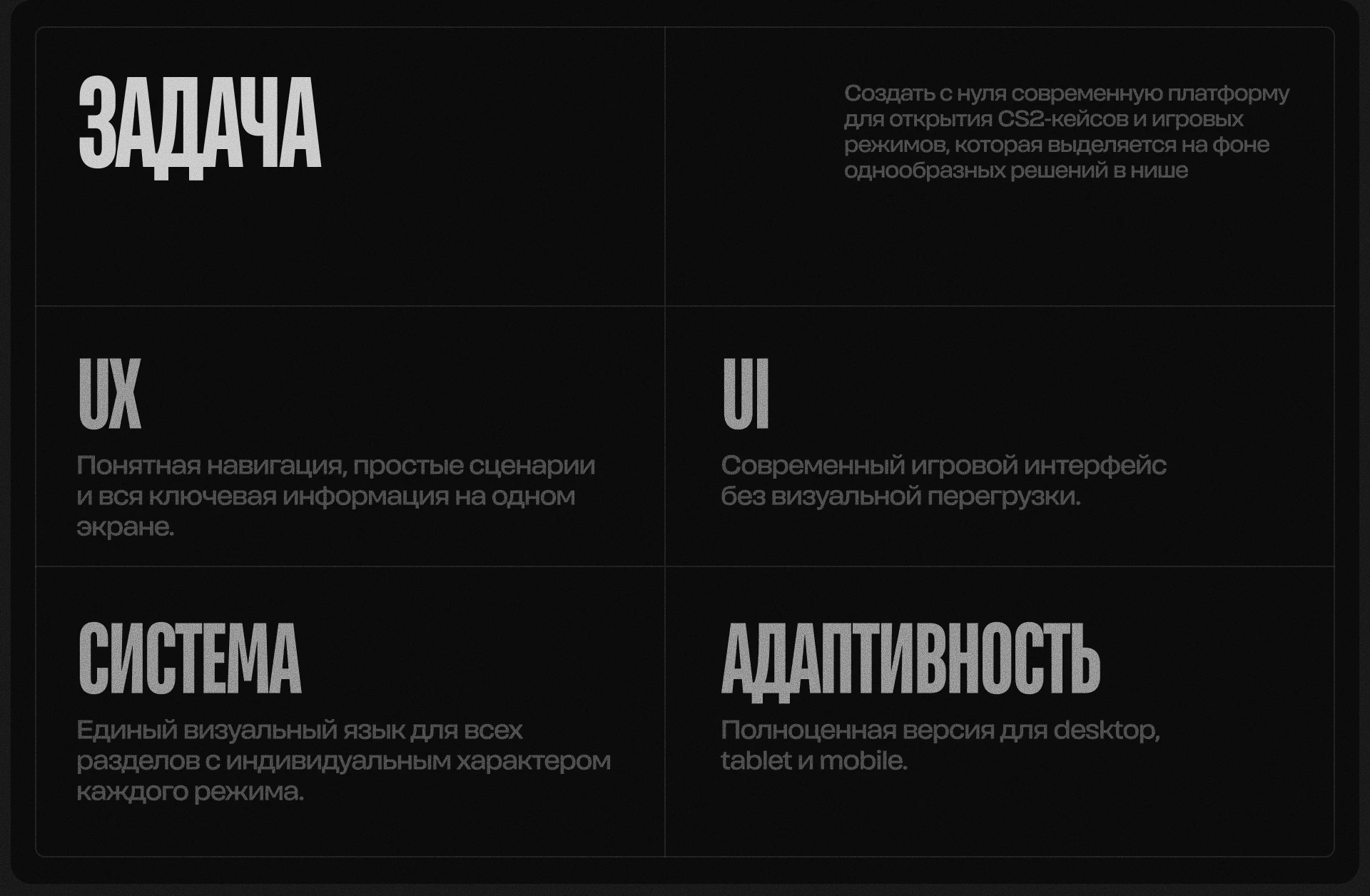 Сайт с CS2-Кейсами | UI/UX & Product Design — Изображение №5 — Интерфейсы на Dprofile