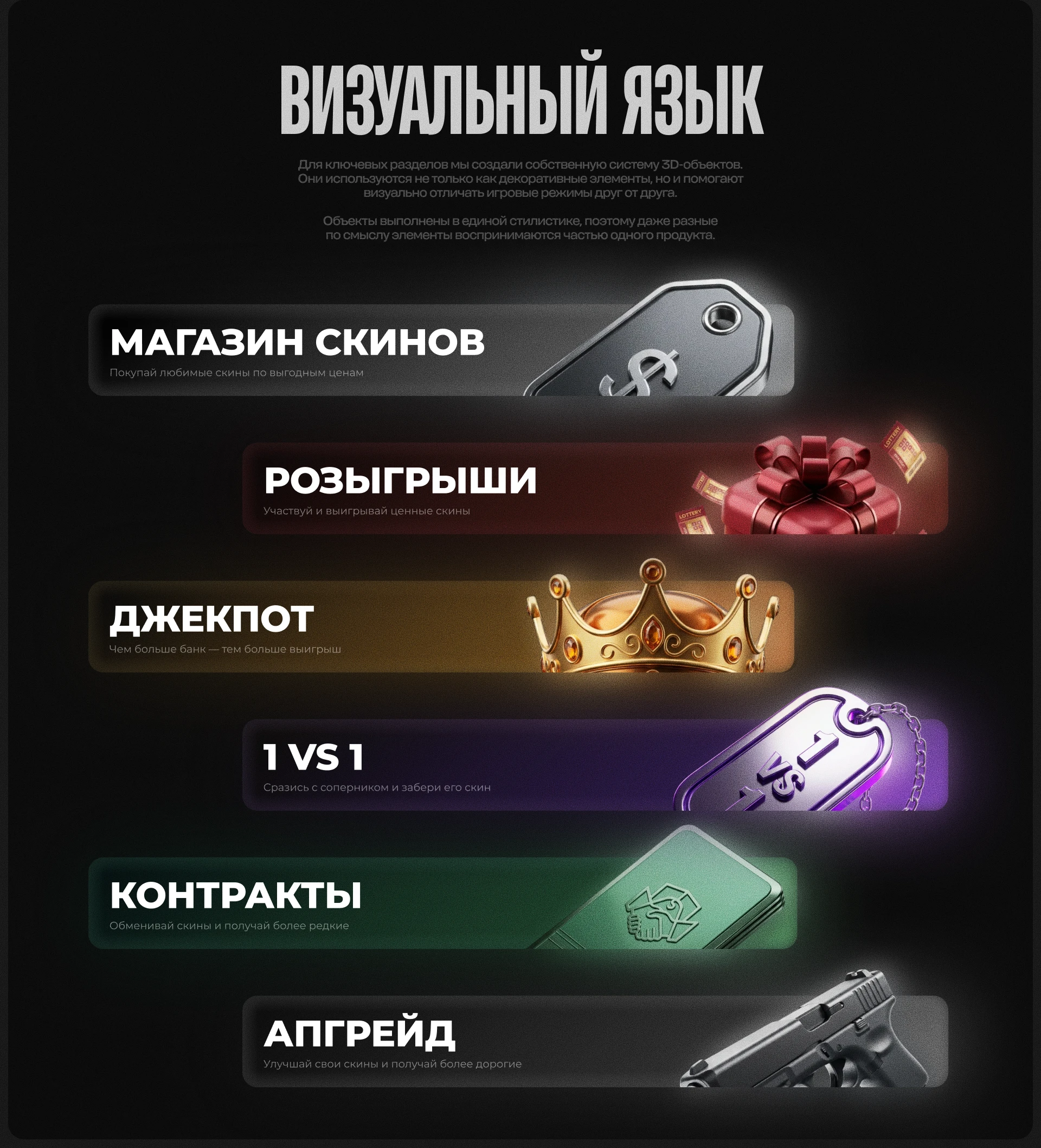 Сайт с CS2-Кейсами | UI/UX & Product Design — Изображение №10 — Интерфейсы на Dprofile