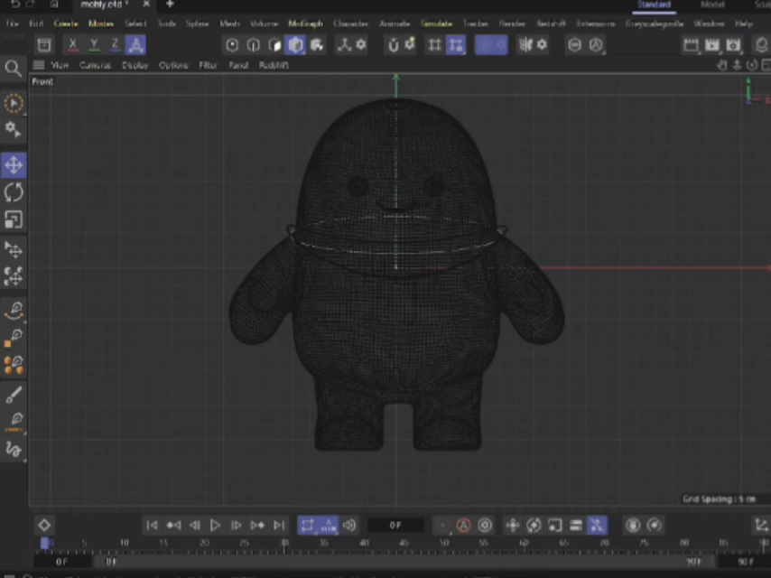 Маскот Мохли для форума Мультибрендинг — Изображение №14 — 3D, Нейро на Dprofile
