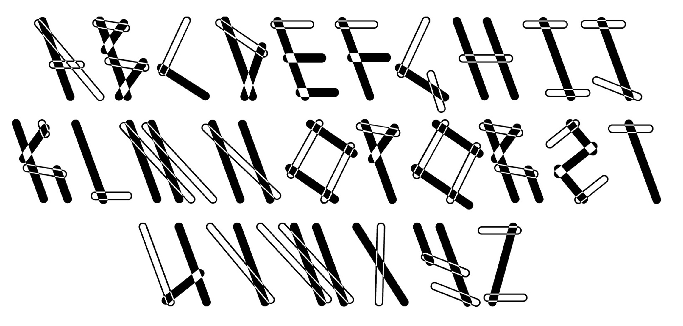 skrepka typeface — Изображение №11 — Графика на Dprofile