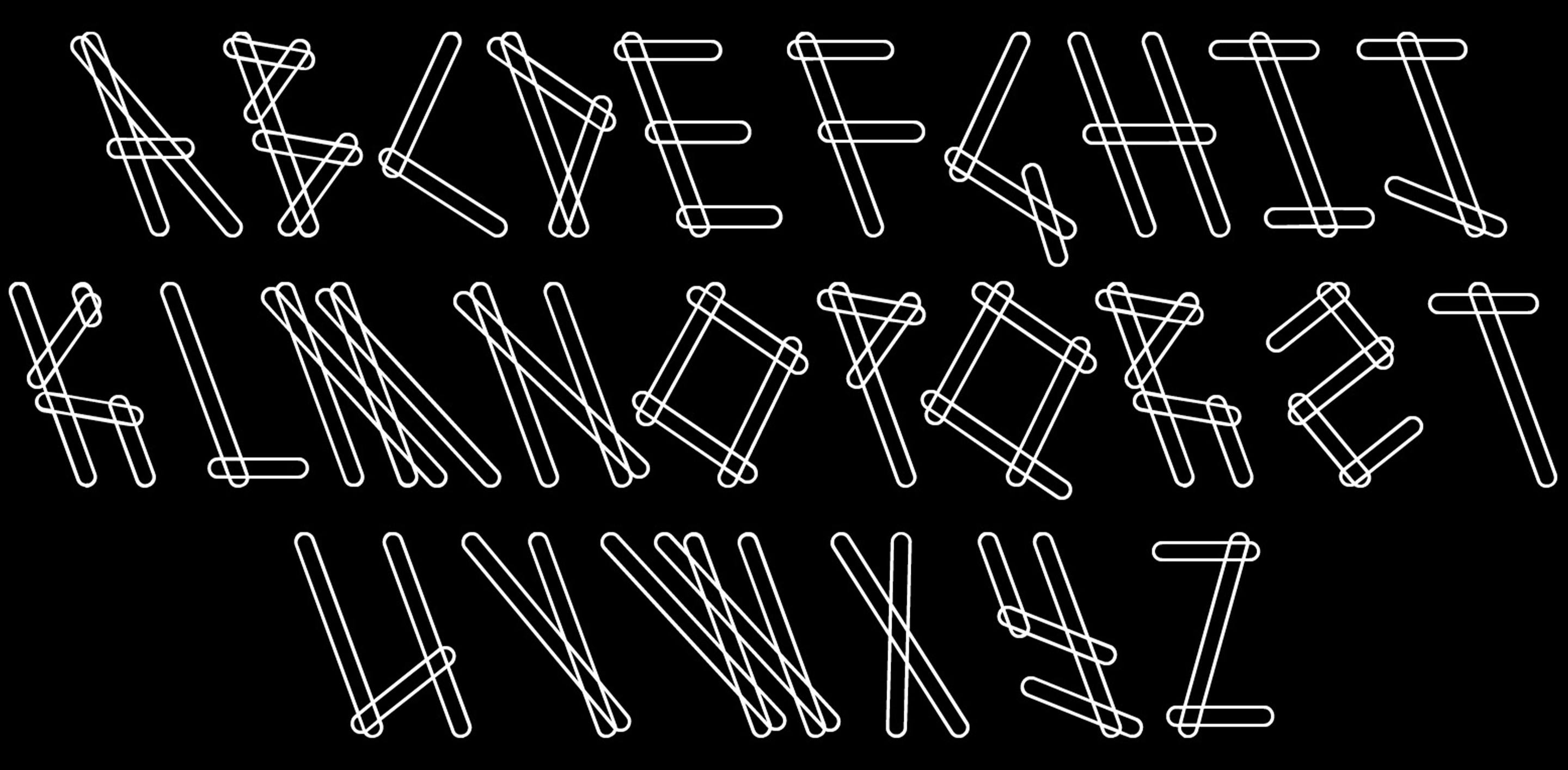 skrepka typeface — Изображение №15 — Графика на Dprofile
