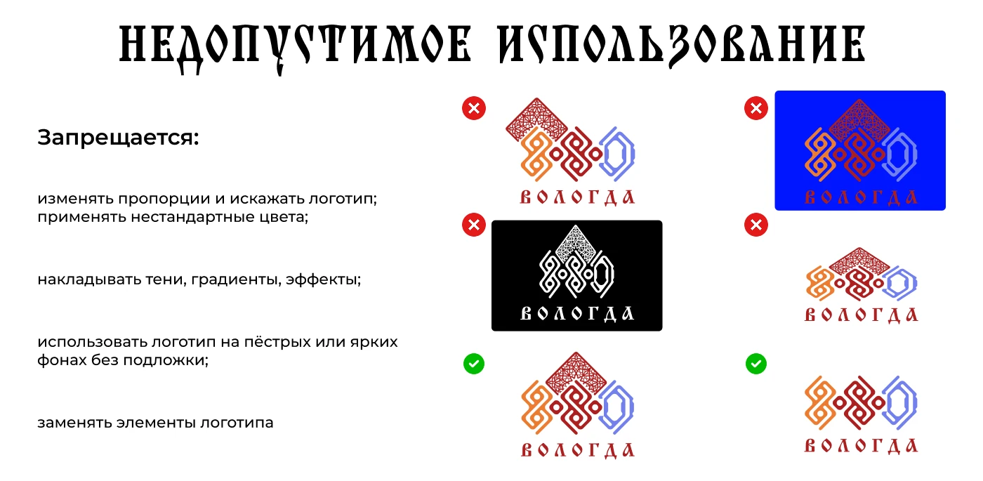 Логотип города 880 лет Вологда — Изображение №6 — Брендинг на Dprofile