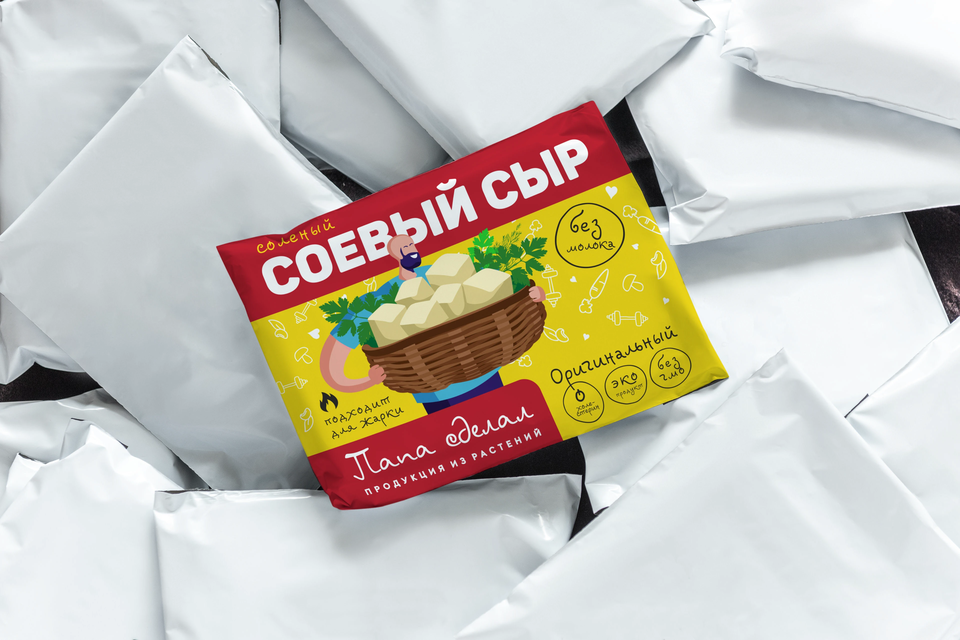 Брендинг соевого продукта - «Папа сделал» — Изображение №6 — Брендинг на Dprofile