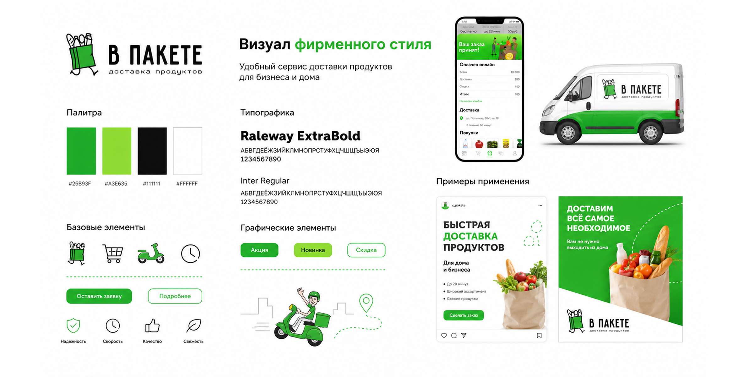 Даркстор и приложение доставки продуктов — Изображение №2 — Интерфейсы, Брендинг на Dprofile