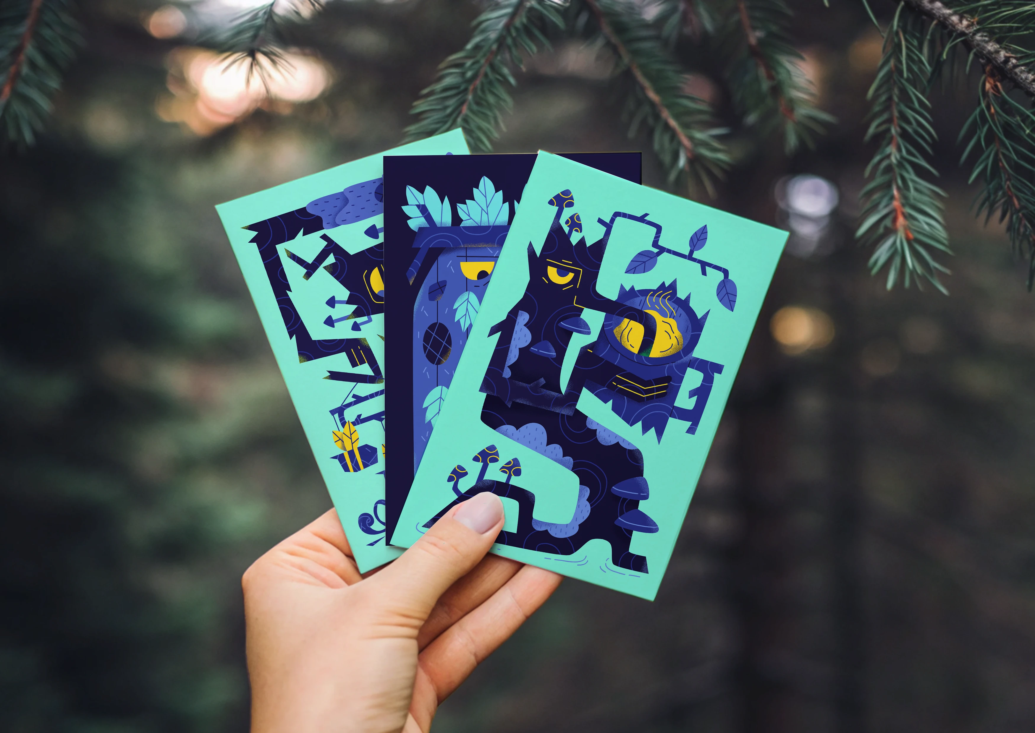 Северный лес — Изображение №15 — Иллюстрация на Dprofile
