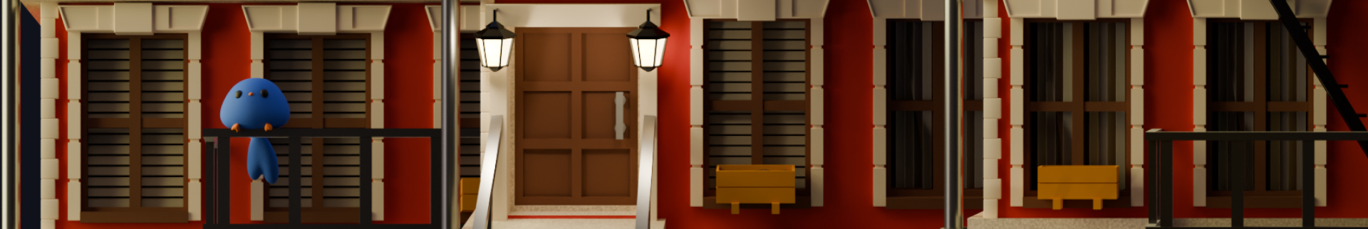 Домик птички — Изображение №1 — Иллюстрация, 3D на Dprofile