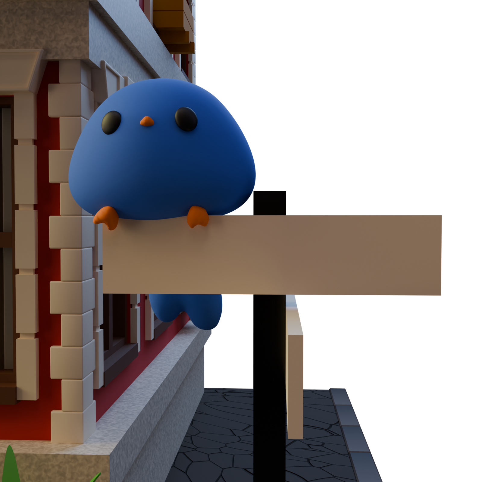 Домик птички — Изображение №6 — Иллюстрация, 3D на Dprofile