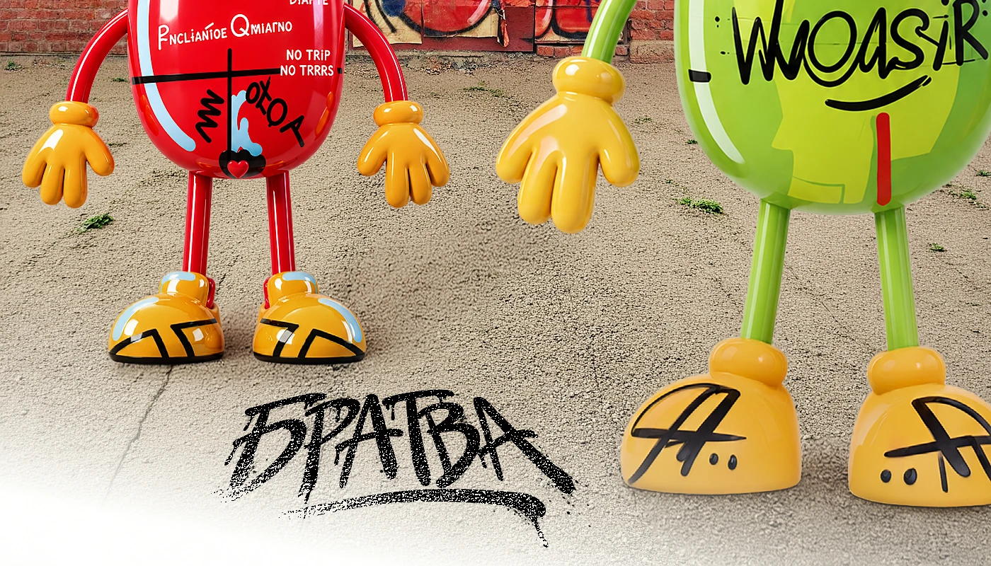 Граффити братва — Изображение №2 — Иллюстрация, Нейро на Dprofile