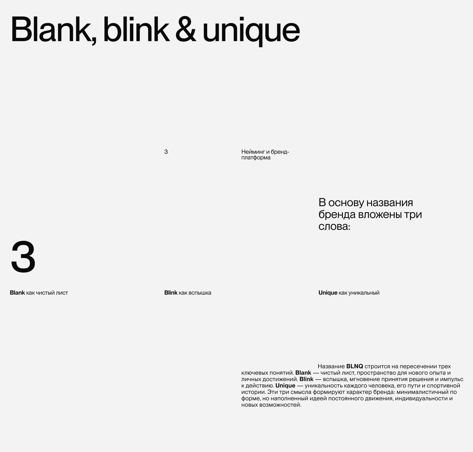 BLNQ — Изображение №12 — Брендинг на Dprofile