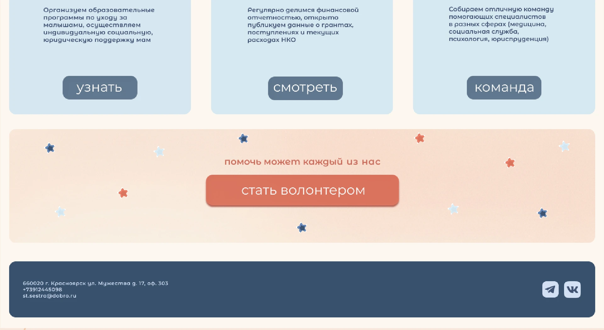 СТАРШАЯ СЕСТРА - разработка лого, фирменного стиля и макетов сайта для НКО — Изображение №11 — Интерфейсы, Брендинг на Dprofile
