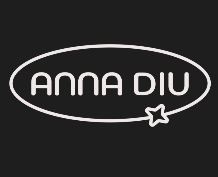 ANNA DIU - персональная айдентика для дизайнера — Брендинг, Иллюстрация на Dprofile