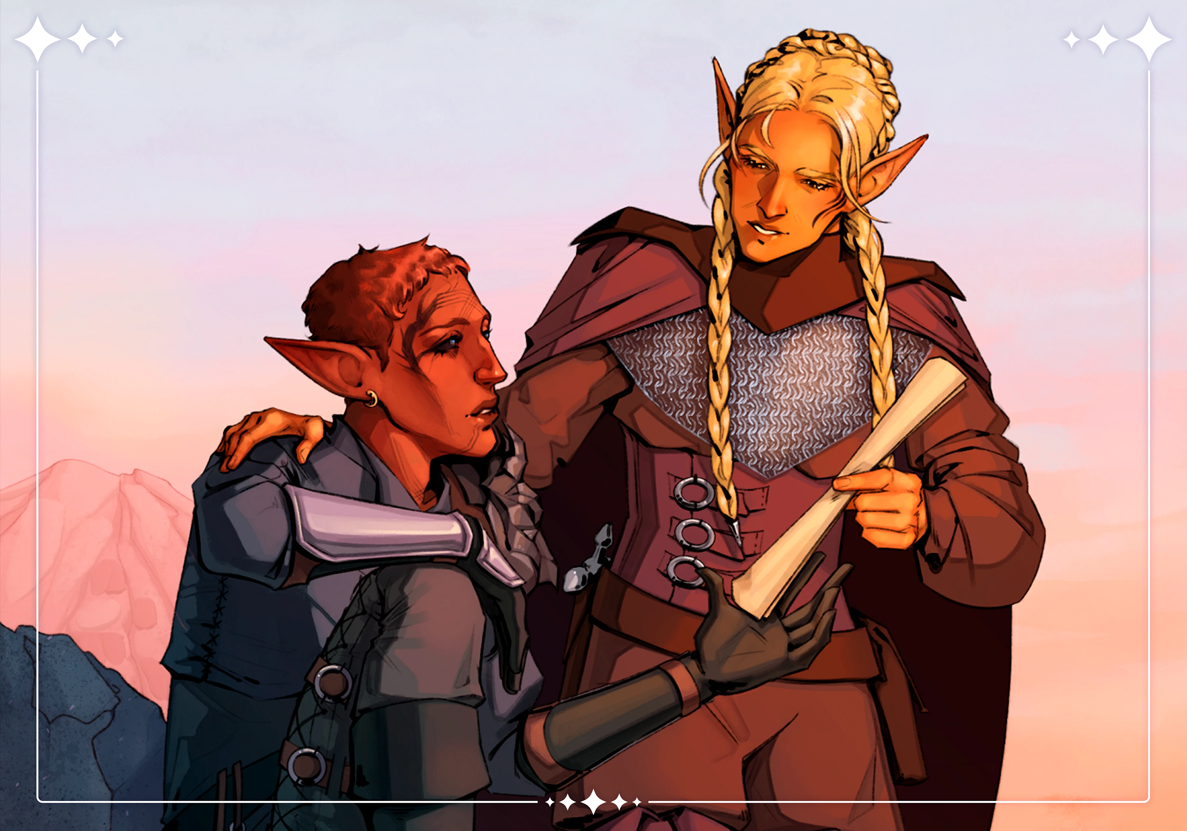 A series of fantasy illustrations — Изображение №1 — Иллюстрация на Dprofile