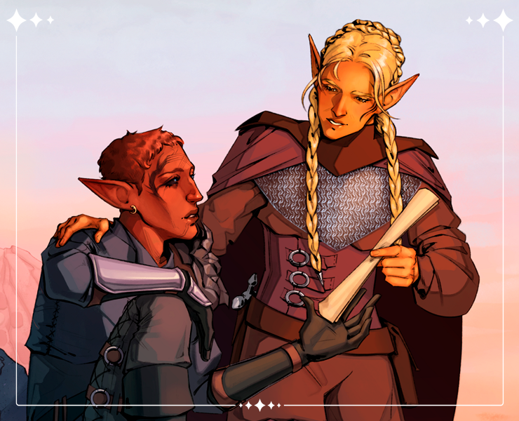 A series of fantasy illustrations на Dprofile