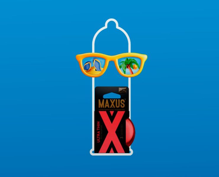 Постер презервативов Maxus — Графика на Dprofile