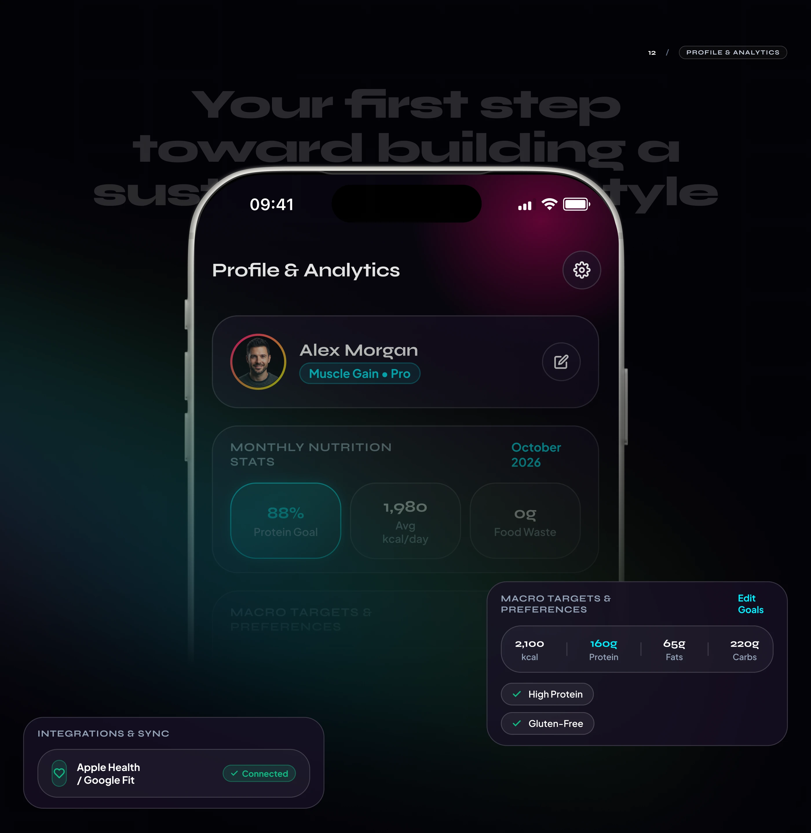KitchenSync | Food App & UX UI Design — Изображение №10 — Интерфейсы на Dprofile