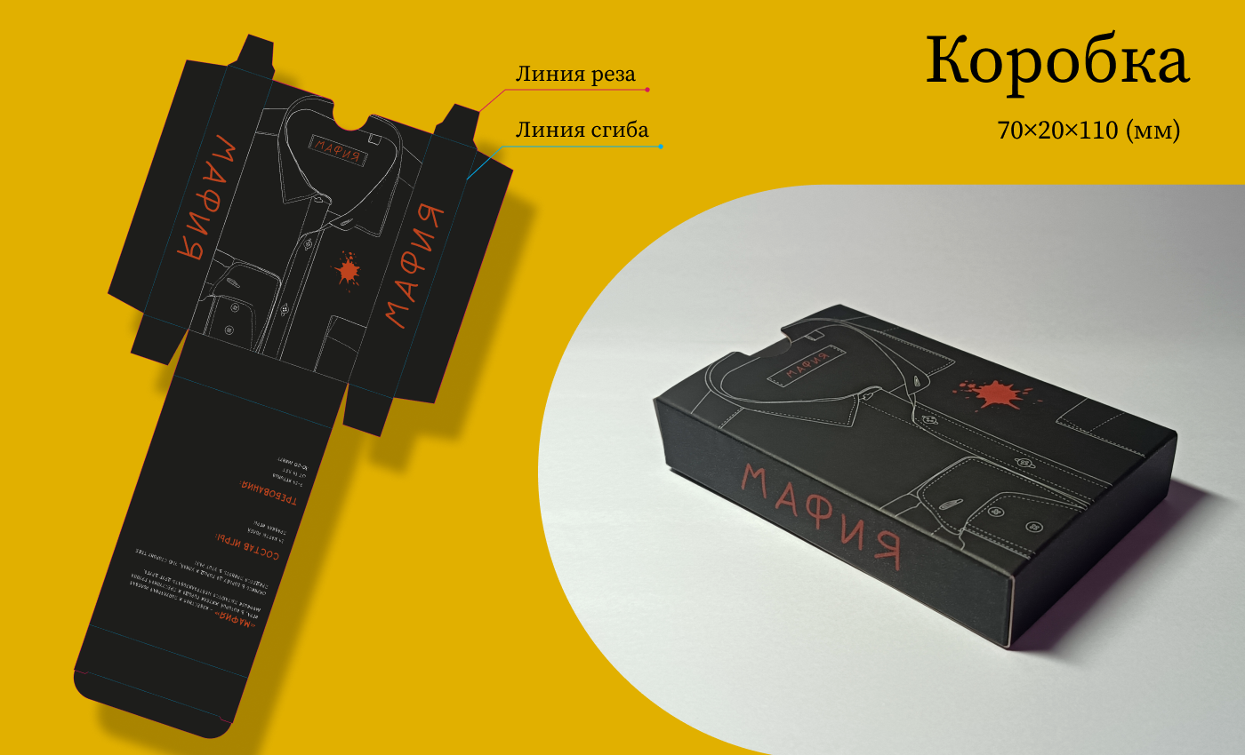 Карточная игра "Мафия". — Изображение №7 — Брендинг, Графика на Dprofile